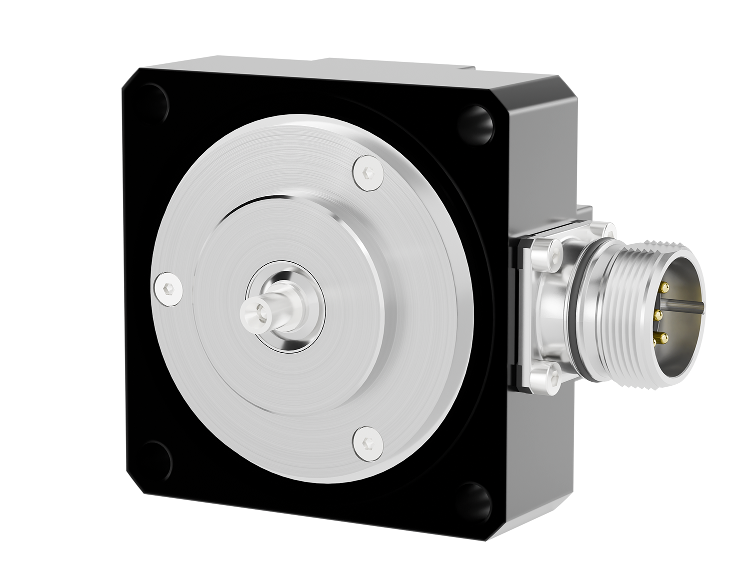 [Translate to English:] Gekapselter Resolver bzw. analoges Messgeräte mit Schutzgehäuse