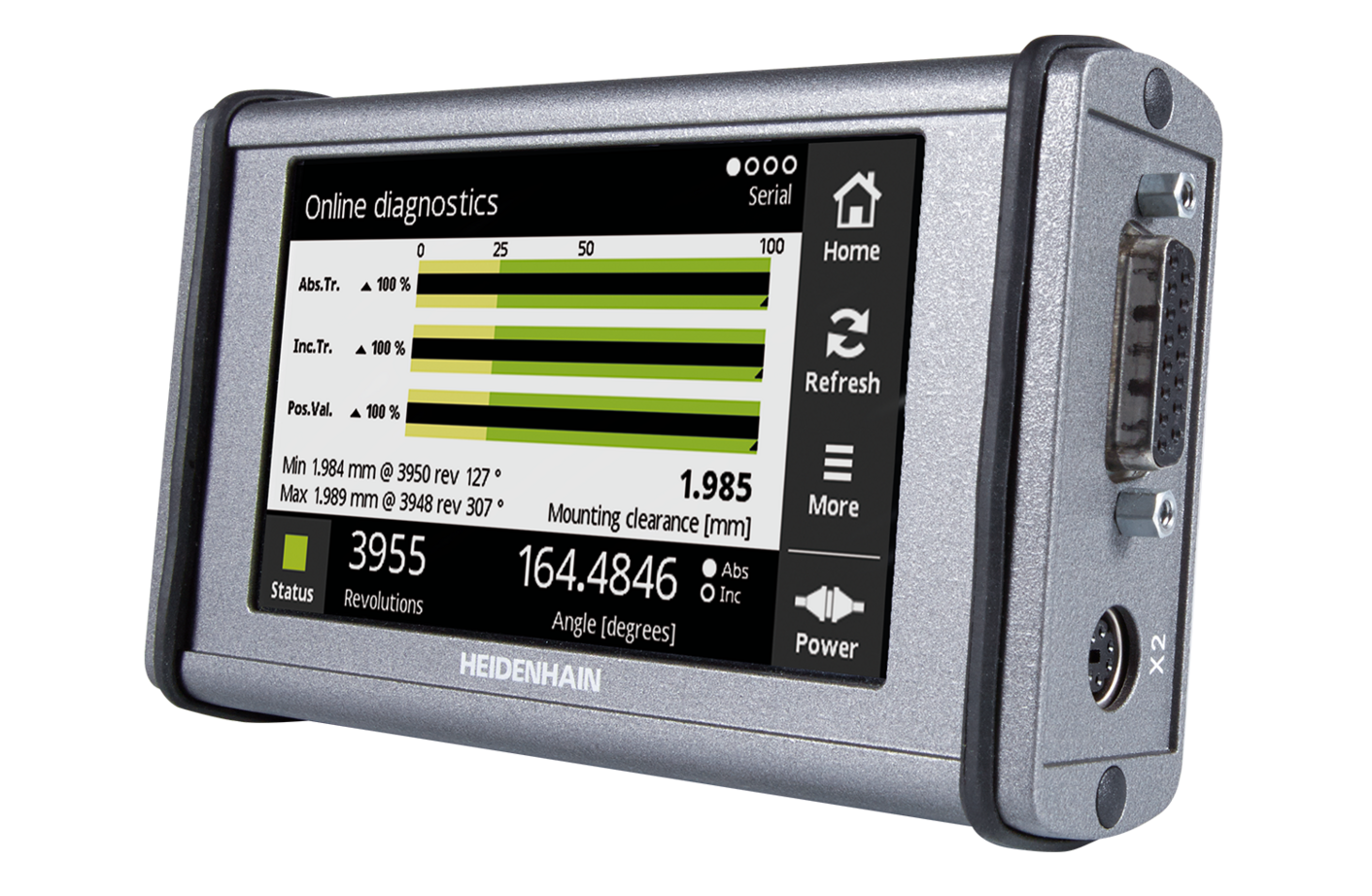 PWT 101 testing device for correct operation HEIDENHAIN