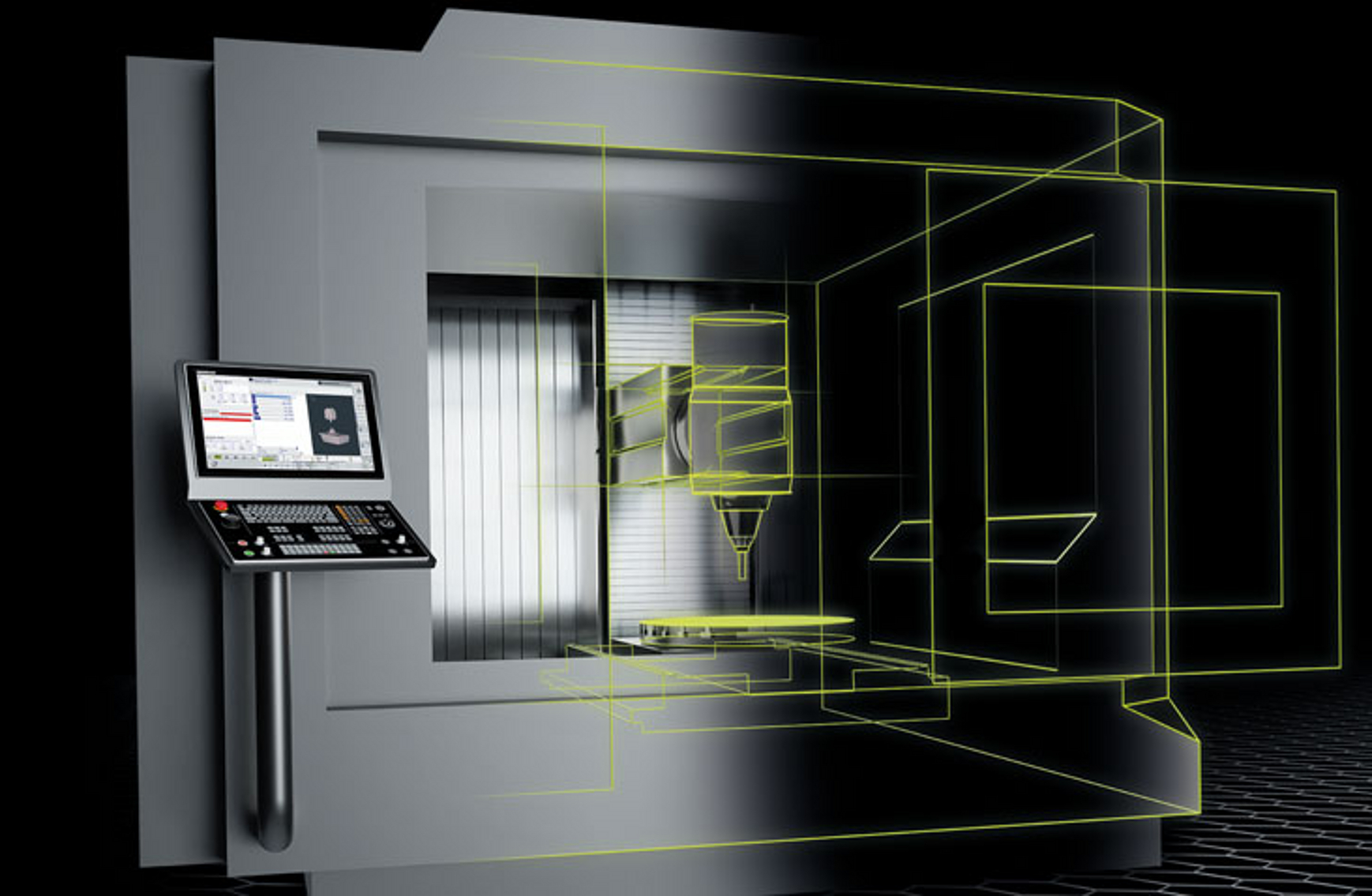 Digital Twin from HEIDENHAIN: a model of the machine